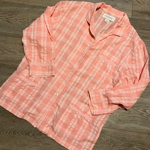 Vintage Victoria’s Secret Country Quality Cottons Oversized Pajama top - Picture 5 of 6